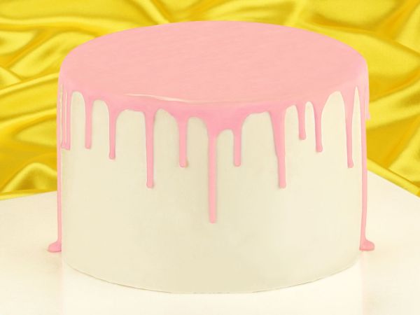 Cake Drip Glaze Rose 250g