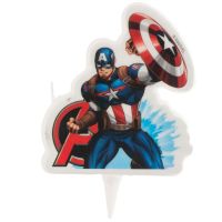Tortenkerze Avengers, Captain America