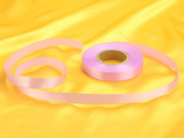 Satin ribbon lilac 14mm; 30m