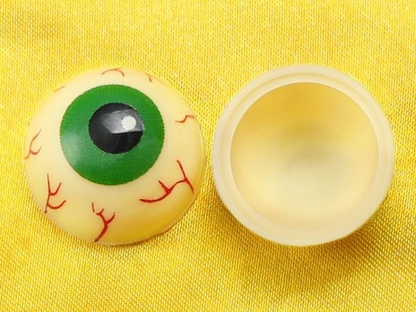 Monster-Augen groß 3D weiße Schokolade 10 Stück