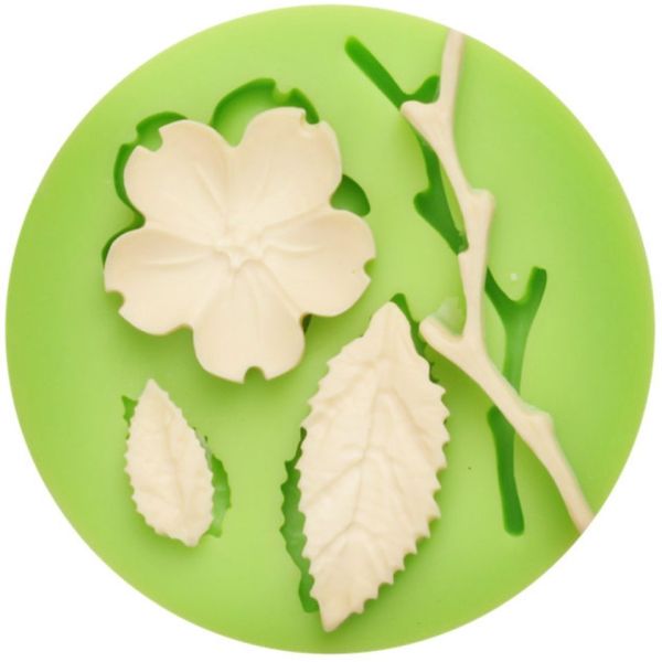 Fondantform Kirschblüten, 6 cm