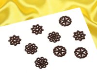Chocolate Decoration Decorette dark chocolate 375 Pieces