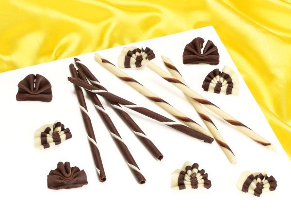 Schokoladendekore Selection ca. 90 Stück
