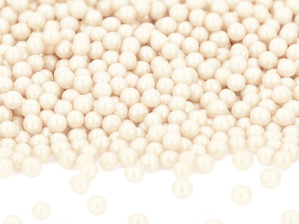 Soft Sugar Pearls white 100g