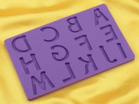Flex Mould capital letters A-M