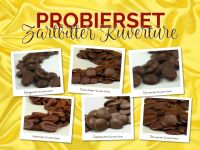 Probierset Zartbitter-Kuvertüre 6x20g=120g