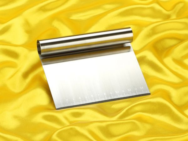 Bankschaber Edelstahl 15cm