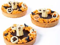 Schokoladendekor Halloween 2cm 25 Stück