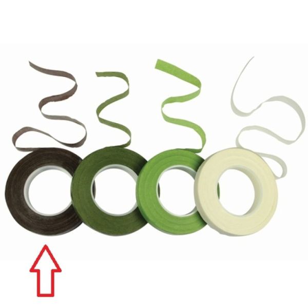 PME Floristenband, braun, 27 meter