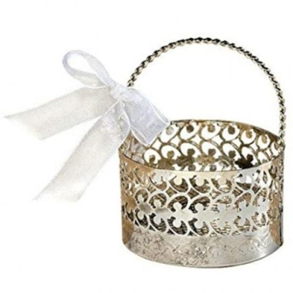Geschenk-Körbchen mit Schleife