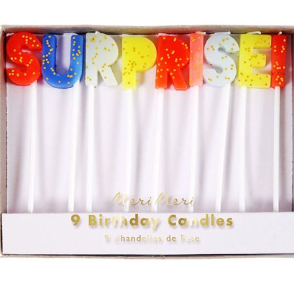 Meri Meri Geburtstagskerzen SURPRISE!