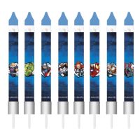 Geburtstagskerzen-Set Avengers, 8 Stk.
