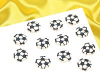 Zuckerdekor Fußball 12 Stück 2,5cm