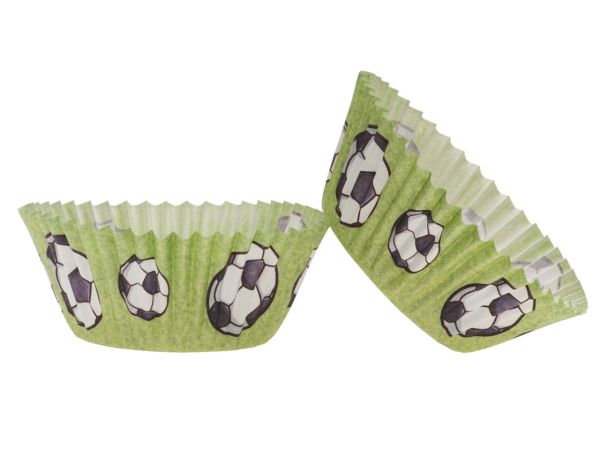 Football Baking Cups 25 pieces