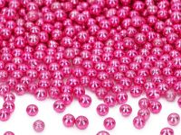 Weiche Zuckerperlen metallic pink 5mm 60g
