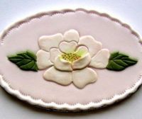 Fondant Ausstecher Rose 12,5x6,0 cm