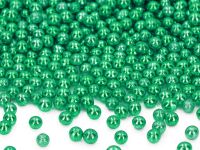 Soft sugar pearls metallic green 7mm 60g
