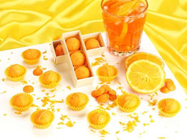 Aperol Spritz chocolate set