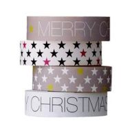 Bloomingville Masking Tapes Weihnachten, 4er Set, 1,5 cm