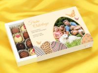 Trüffelverpackung für 20 Trüffel, individuell, Ostern 6