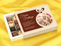Packaging for 20 pralines; customized, X-MAS 4
