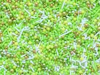 Zuckerdekor Mini-Mix Grün 100g