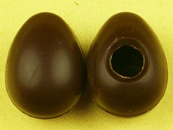 7 Folien Hohlkörper Medium-Eier Zartbitter