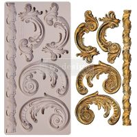 Fondantform Bordüren Lilian Scrolls