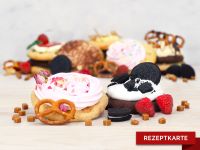 Crumble Cookies Rezeptkarte