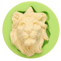 Fondantform aus Silikon Löwe