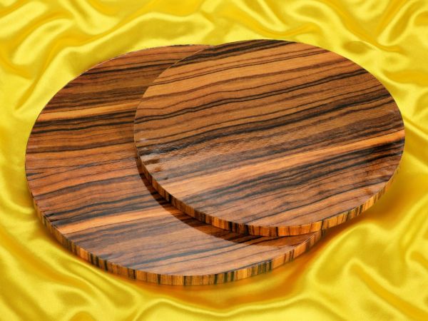 Cake Board circular 25cm wooden