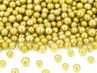Gold pearls big, sugar 50g