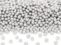 Silver pearls small, sugar 50g