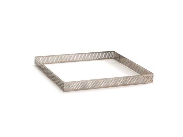 Tarte-Ring Quadrat gelocht 15x15x2 cm