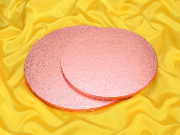 Cake Board circular 25cm rose