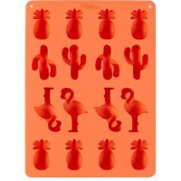 Wilton Silikonform Tropical, Flamingo/Ananas/Kaktus
