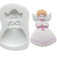 Silikomart Fondantform Engel 1