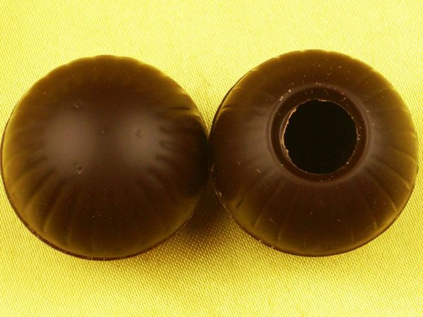 6 Folien Maxi-Hohlkugeln Zartbitter