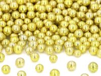 Soft sugar pearls gold 7mm 60g
