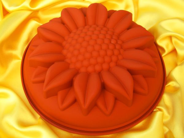 Silikonform groß Sonnenblume