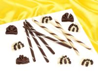 Schokoladendekore Selection ca. 90 Stück