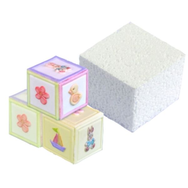 Styropor-Würfel 6er Set