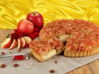 Backset Apfelrosen-Tarte