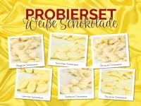Probierset weiße Schokolade 6x20g=120g