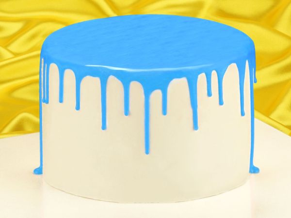 Cake Drip Glasur Azure Blue 250g