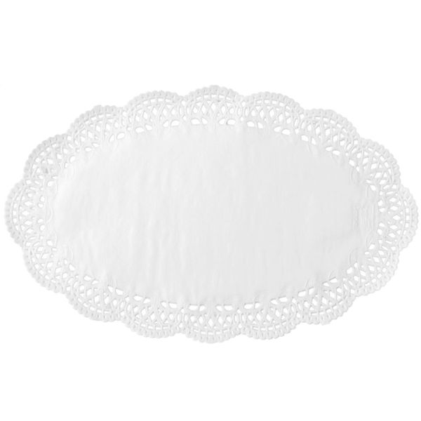 Tortenspitzen Oval, doilies, 27x17 cm, 12 Stk.
