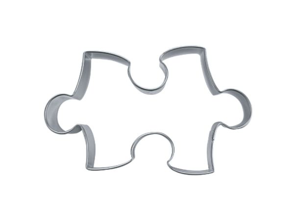 Plätzchen Ausstecher Puzzleteil, 9 cm