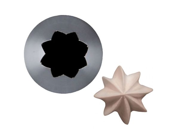 deBuyer Sterntülle E8 ø 1,3cm 8 Zacken