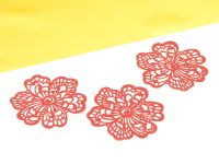Cake lace Mat Flower