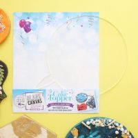 Sweet Stamp Torten Topper Blanko Rund